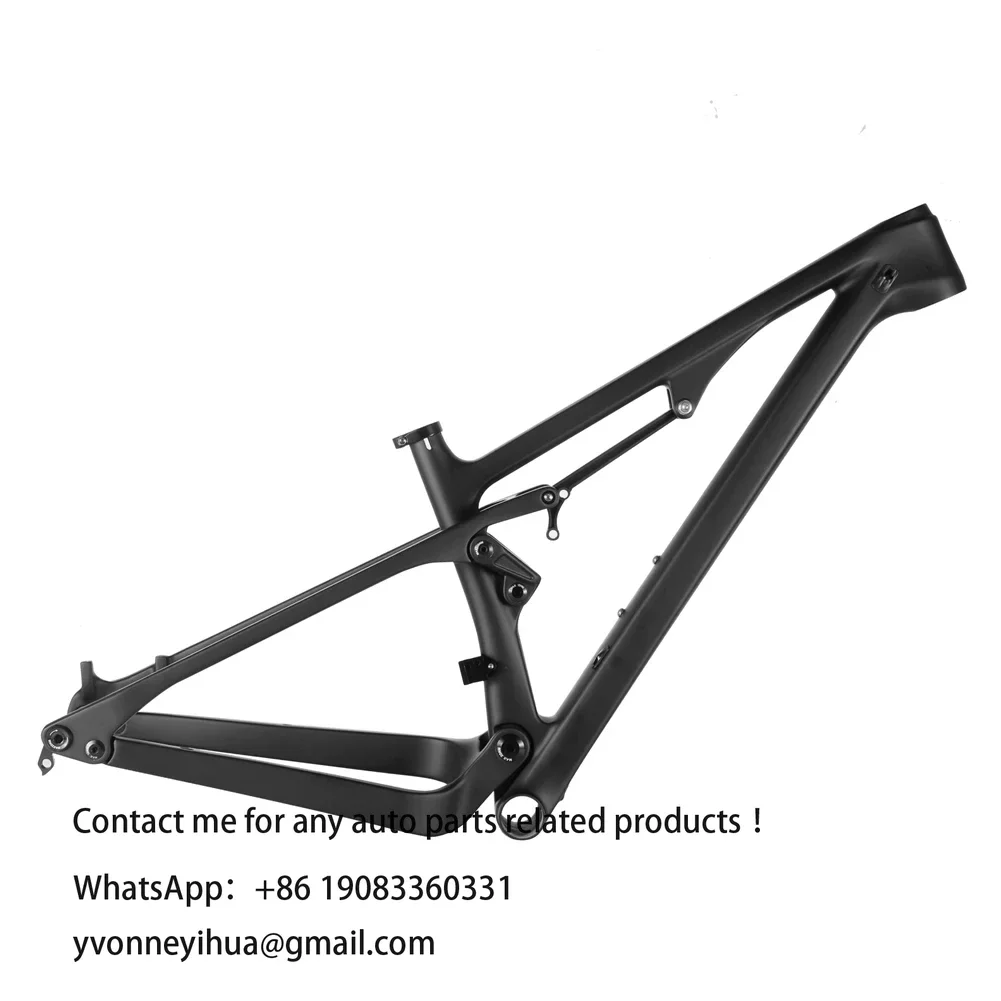 

Spcycle 29er Full Suspension Carbon Mountain Bike Frame Travel 110mm 29 Boost Carbon MTB Frame BB92 15/17/19/21inch