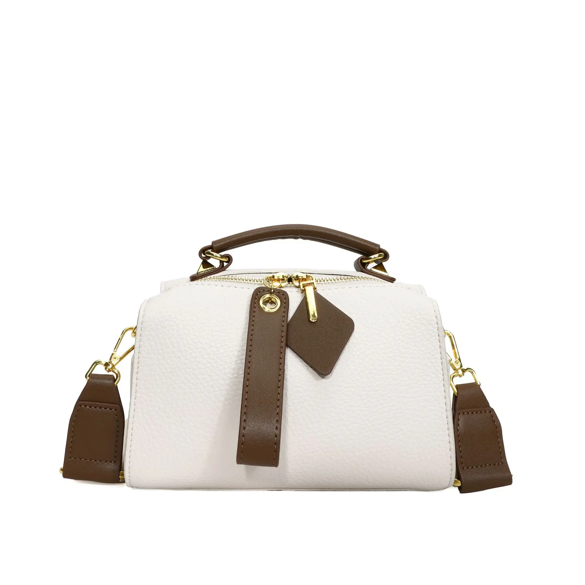 حقيبة كروس نسائية كاجوال جديدة لعام 2025، محفظة كتف أنيقة بحزام قابل للتعديل، حقيبة متعددة الاستخدامات للتنقل في العمل والاستخدام اليومي