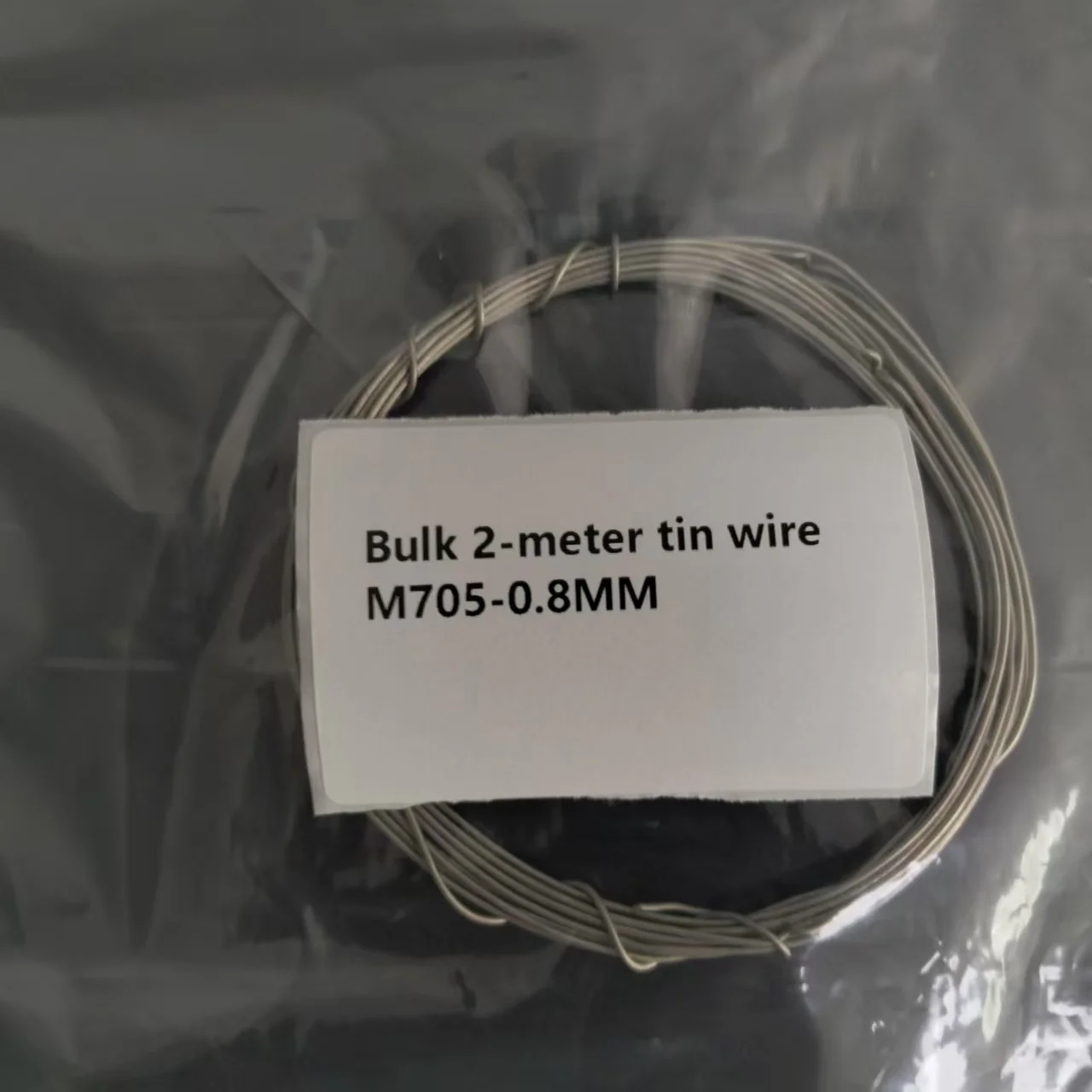 BulkSENJUsolder wire M705 lead-free silver solder wire 0.8mm, 3.0 silver solder wire flux content 3%