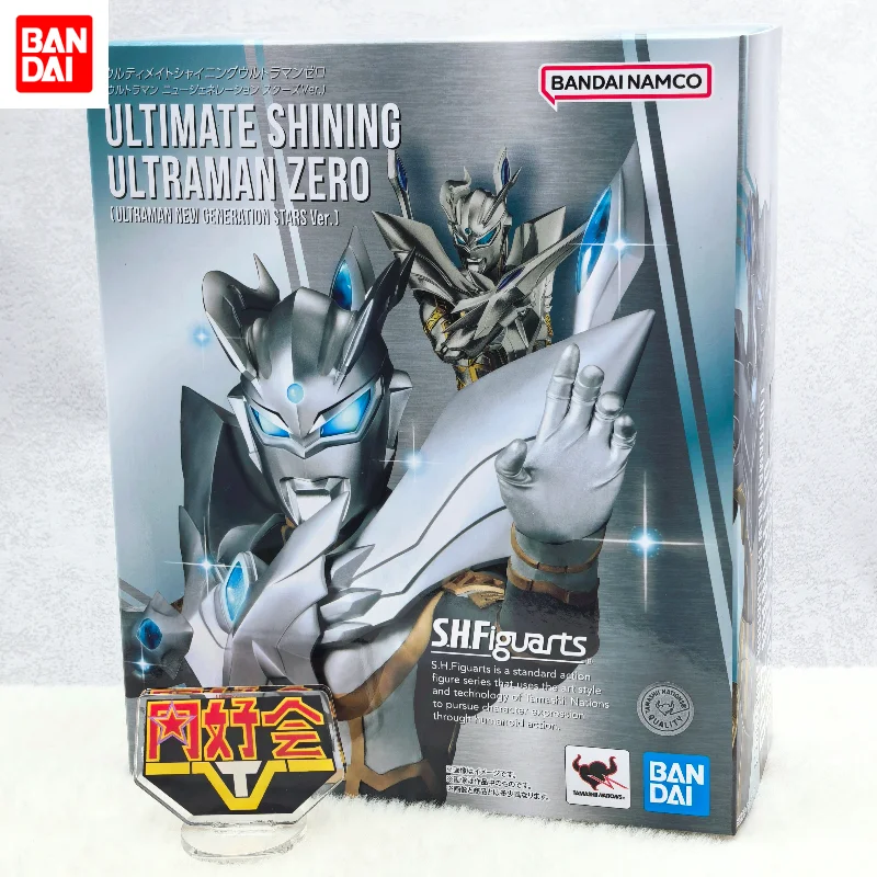 

Bandai SHF Ultraman Zero, Venue Limited EXPO SHF Ultimate Shining, Action Figure, Toy Model, Gift, Collectible, in Stock