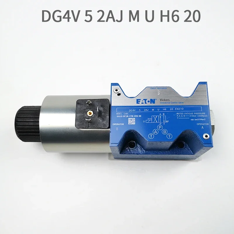 Pump truck crane electromagnetic reversing valve imported solenoid valve DG4V-3-7C/6C original coil