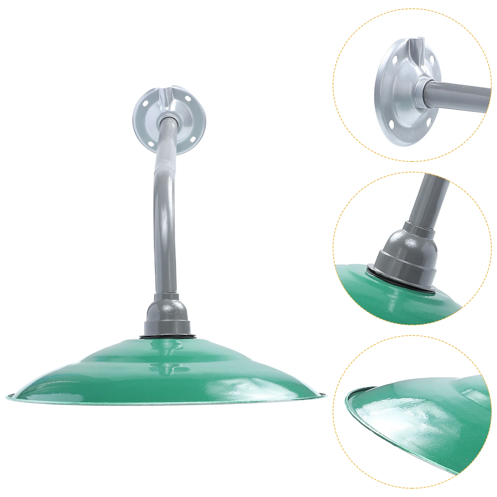 

1pc Retro Street Lamp Shade Enamel Light Cover For Wall Table Floor Lamp Vintage Lighting Decor Shell Diffuser