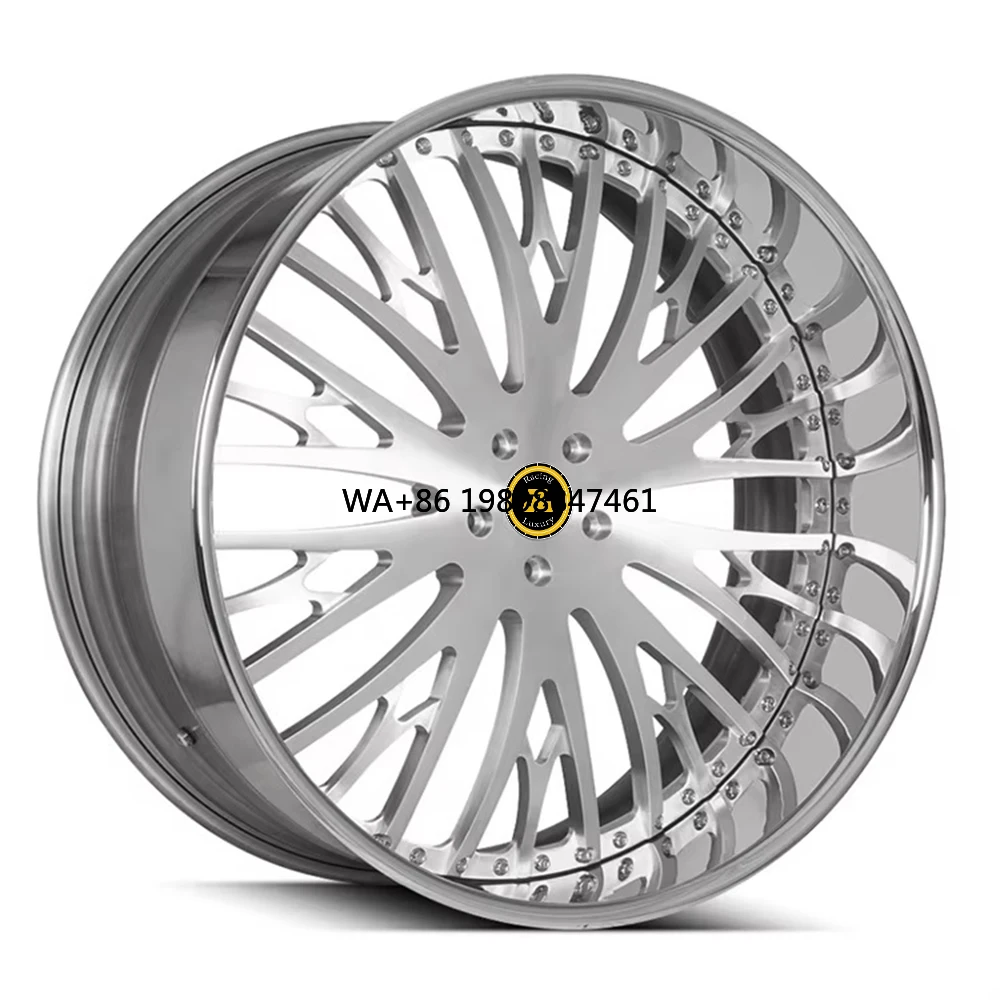 

JZ Custom 1 2 3 Piece 20 22 24 26 28 30 Inch 6x135 6x139.7 8x170 8x180 Alloy Forged Wheels for F150F250 F350 RAM1500 Passenger