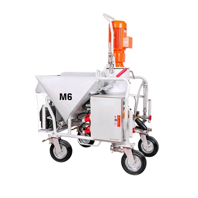 Yugong M6 Multifunctional Plaster Mortar Spraying Machine/automatic Wall Plastering Machine