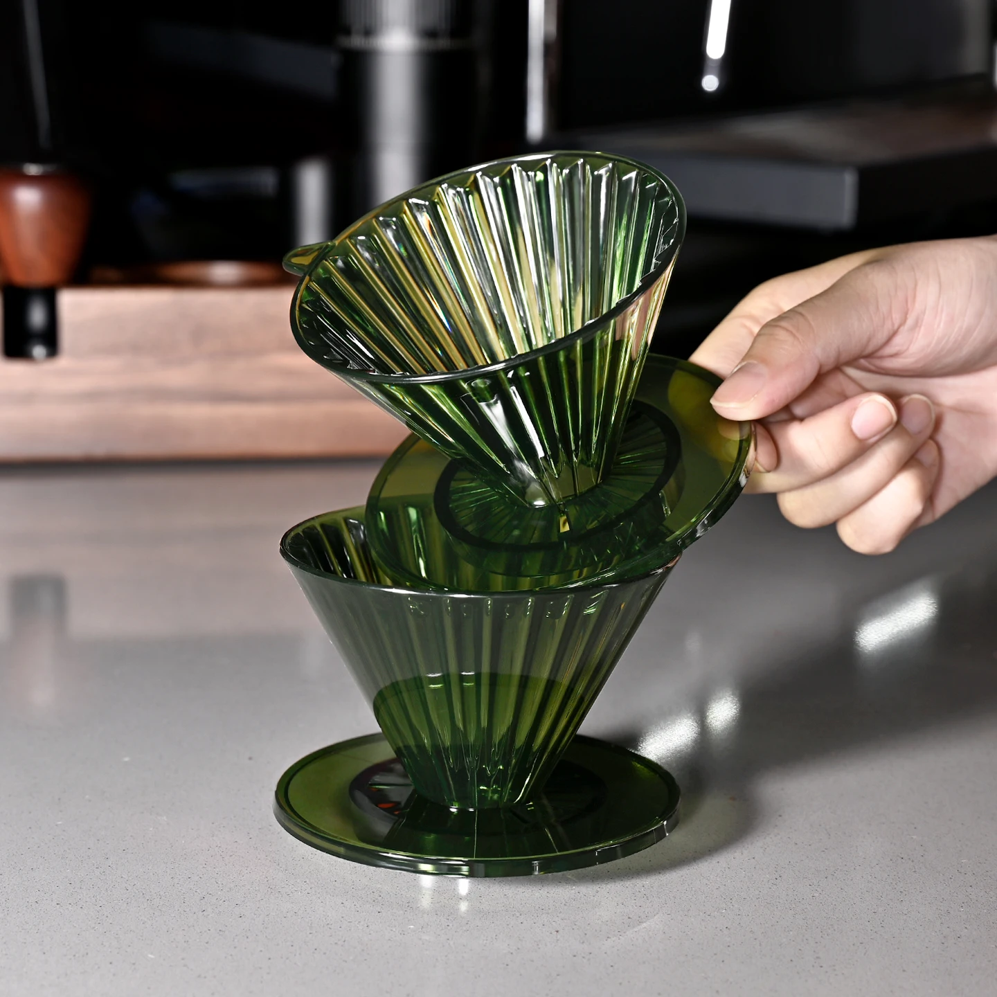 Filtro per caffè in resina riu - Drip Tip Resin recensione e prezzo