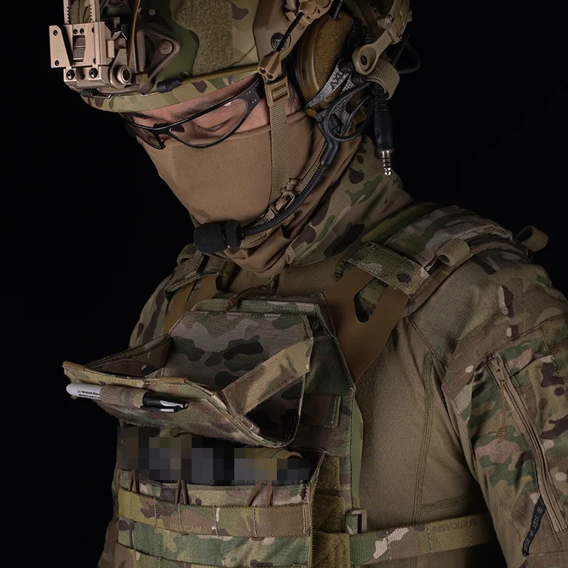 Convenient Mobile Phone Bag Vest MOLLE Mounted Elastic Band Fixed Elastic Ring Storage