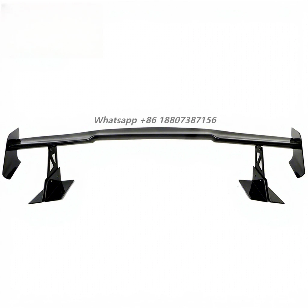 High Quality Carbon Fiber Customized Supertechnics-4 Style Universal Car Accessories Spoiler Rear Wings