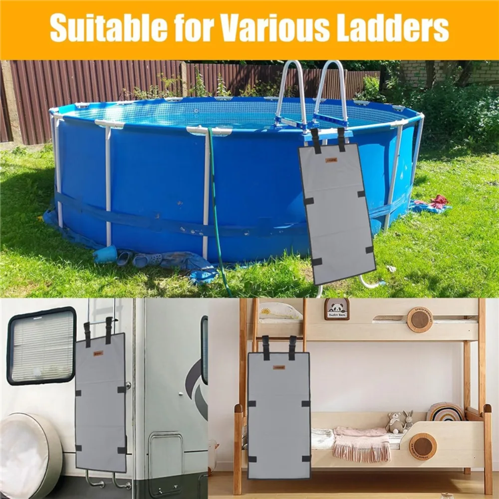 Bunk Bed Ladder Cover, Stair Blocker-Blocker Prevents Kids From Climbing, Bunk Bed Blocker for Kids-Pool&Playground Ladder Lock