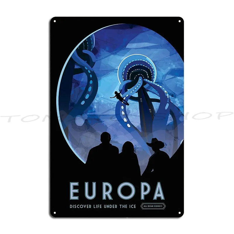 Space Program Visions Of The Future Metal Plaque Poster Wall Decor Design Cinema Designs Tin Sign Poster