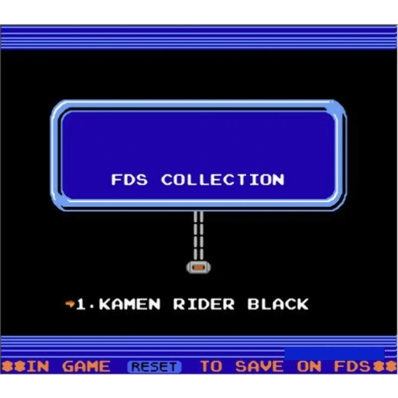 Kamen Rider Black Japanese ( FDS Emulated ) Game Cartridge for FC Console 60Pins Video Game Card