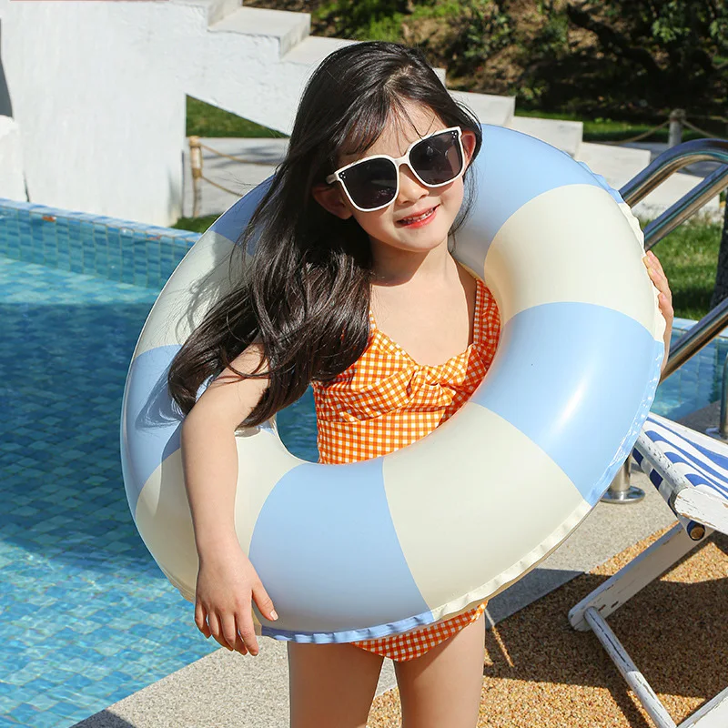 Rooxin Adult Pool Floats Donut Inflatable Swimming Ring for Baby Kids Swimming Circle Inflatable Pool Toys Women Photo Props