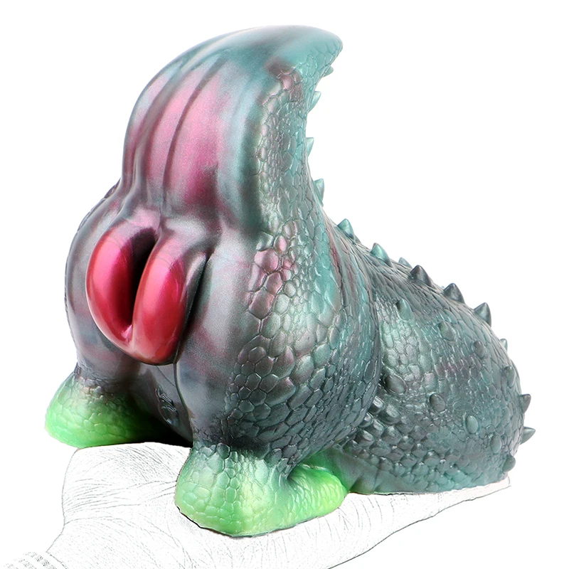 17*16cm 1.48kg Fine Artificial Crocodile Tail Vagina Animal Pocket Pussy Male Masturbator Sex Toys for Penis Penetration Sexshop