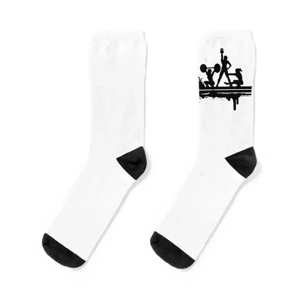 

Crossfit Socks valentine gift ideas new year hockey loose Girl'S Socks Men's