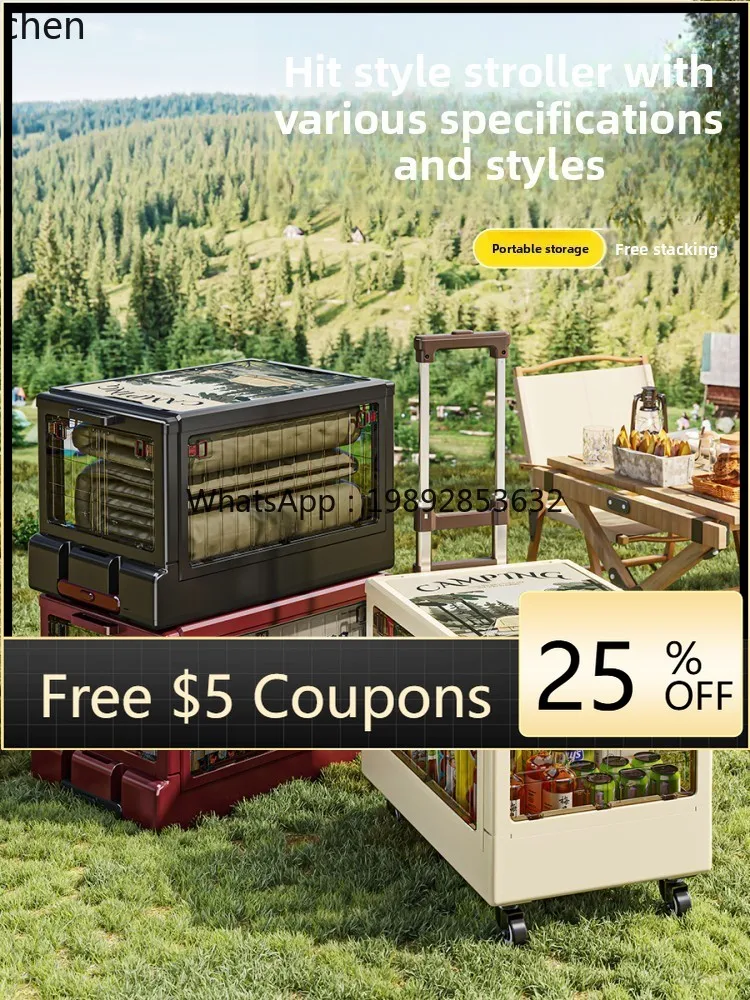 

outdoor camping shopping trolley trolley new folding super lightweight pick-up courier with trolley shopping cart