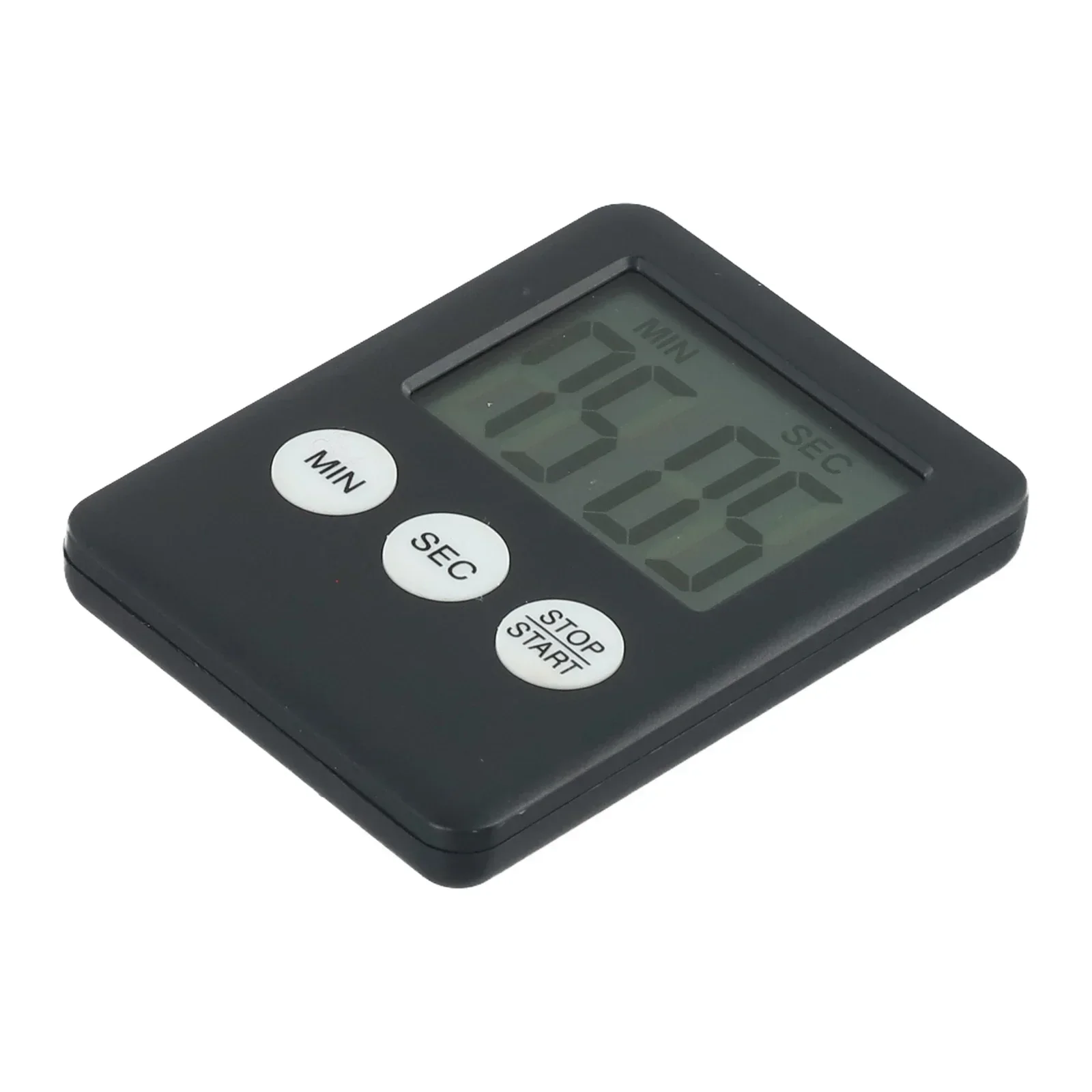 Stopwatch Digital Timer 1 Set 1.5V Battery 6.0 X 7.0 X 1.0 Cm Easy-to-read Scale End Time LCD Display Practical