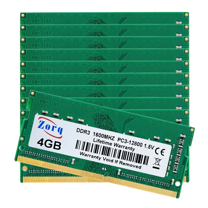 Factory wholesale DDR2 DDR3 1.5V DDR4 2G 4GB 8GB 16GB 1333 PC3 1600Mhz DDR4 2666 Memory Latpop Memoria ram SODIMM 4GB RAM 8GB