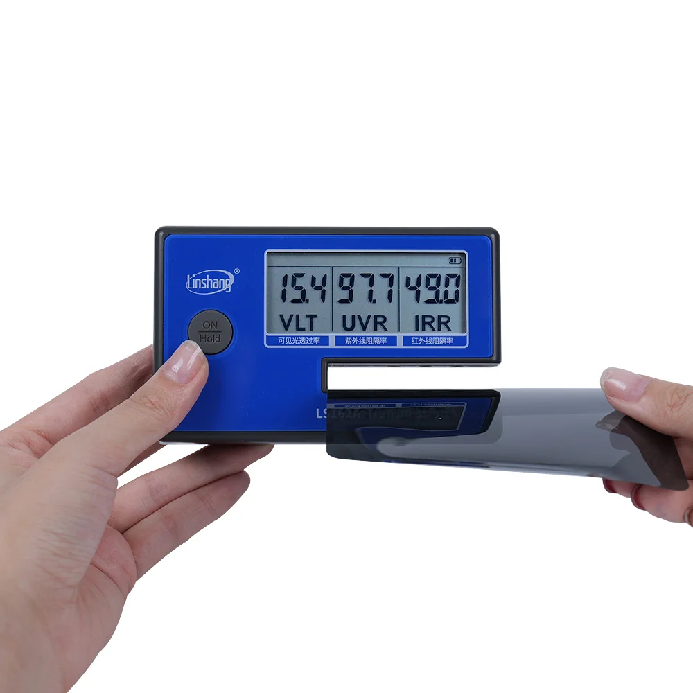 Linshang LS162 LS162A Solar Transmission Meter Porta ble Window Tint Tester VLT Film Electronic 1 Year Warranty