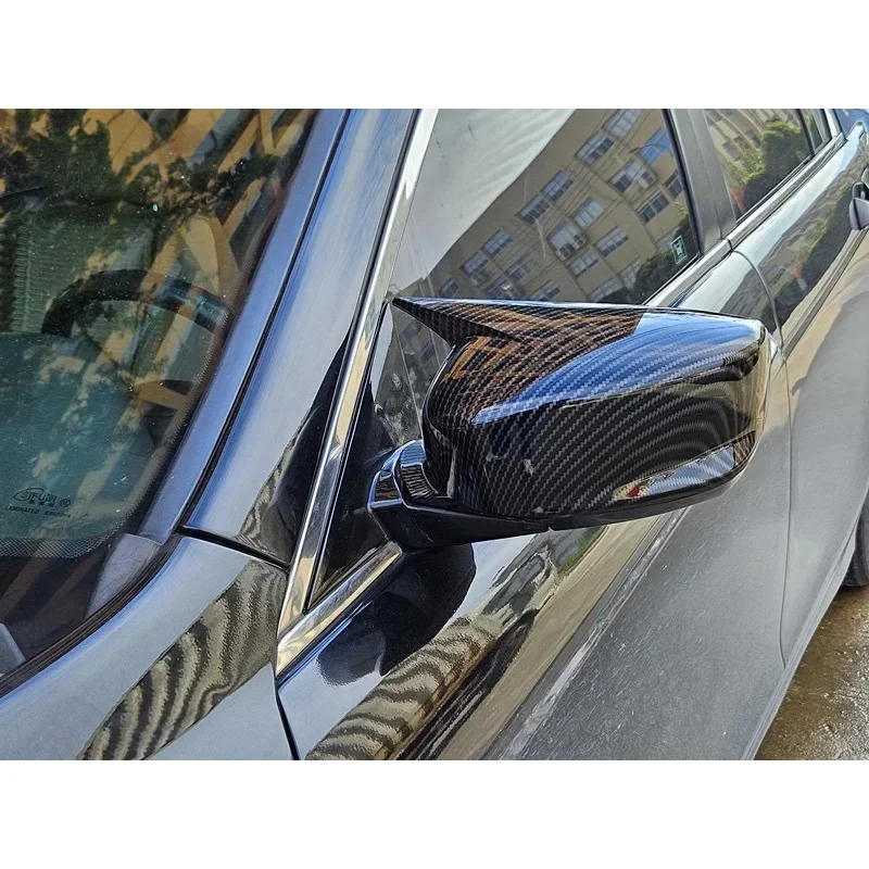 

Car Rearview Side Mirror Cover Fit For Honda Accord 9th 2014 2015 -2017 Wing Cap Exterior Sticker Door Rear View Case Trim