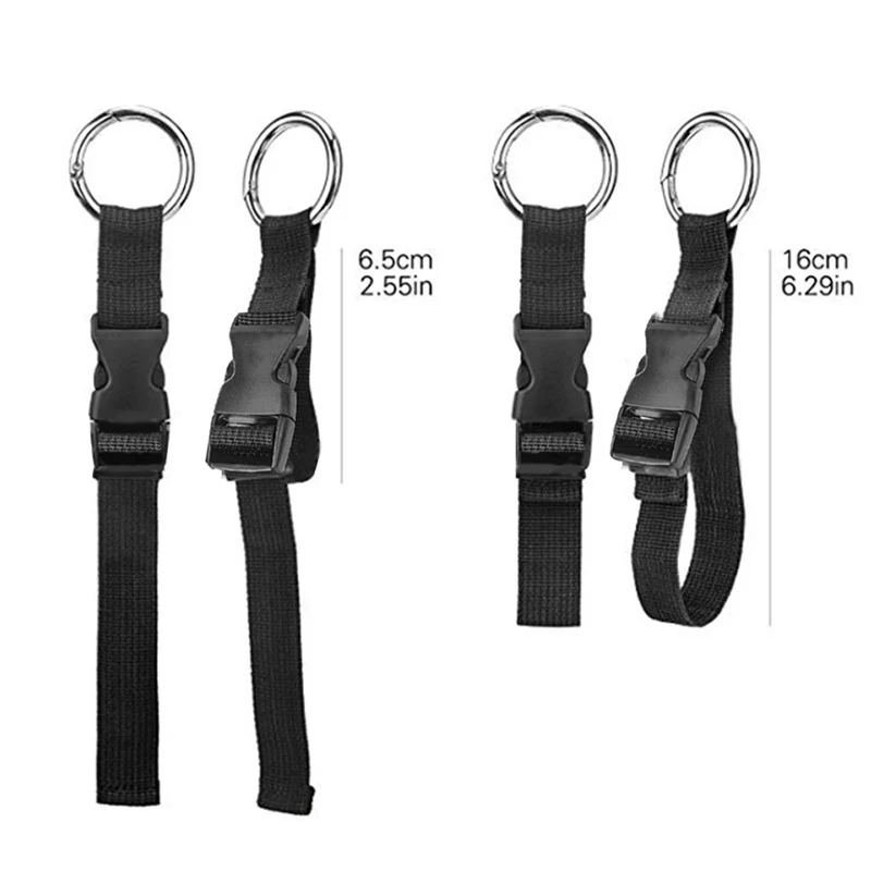 Reisegepäck, fester Riemen, Rucksack, externer Riemen, tragbarer Riemen mit Entriegelungsschnalle, Add-A-Bag, Gepäckgurt, Gürtel, Jackenhalter – Detail 2
