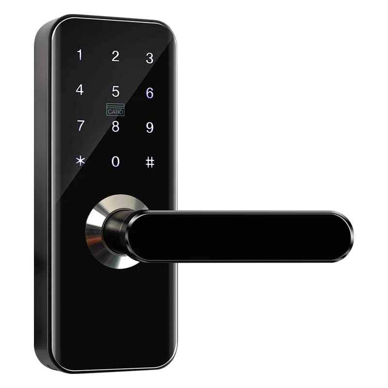 Доставка из США TTlock, отпечаток пальца, входной дверной замок без ключа, биометрическая электронная клавиатура, дверной замок с засовом, цифровой дверной замок