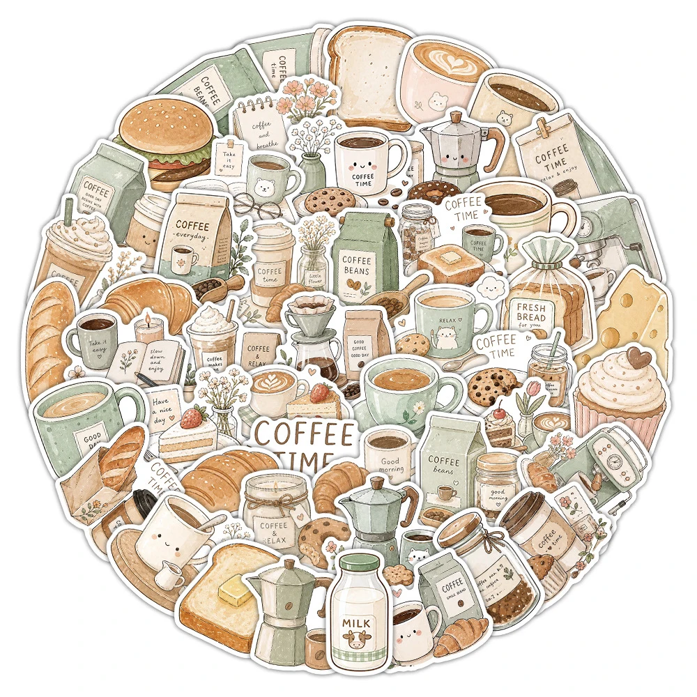 10/30/50 Buah Stiker Grafiti W - Coffee Tea Journal ulasan dan harga