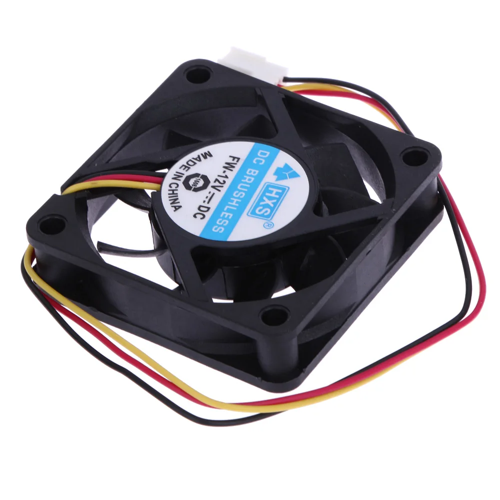 60mm Case Fan DC 12V 3Pin PC CPU Cooling Cooler Fan 4500RPM Computer CPU Cooling Fan PC Case Chassis Fans Computer Accessories