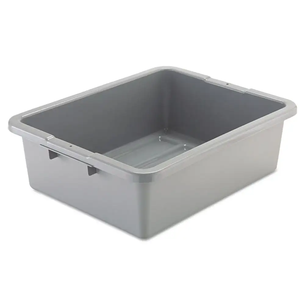 

Rubbermaid коммерческий FG335100GRAY 7,13-галлон 21,5 дюйма X 17,13 дюйма X 7 дюймов Ящик для автобуса/внедорожника-серый