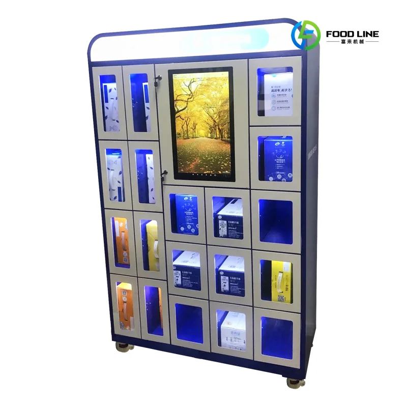 FL Wholesale Electronic Locker System for Sale Payment Vending Machine Order Community Smart Locker Touch Screen Customized
