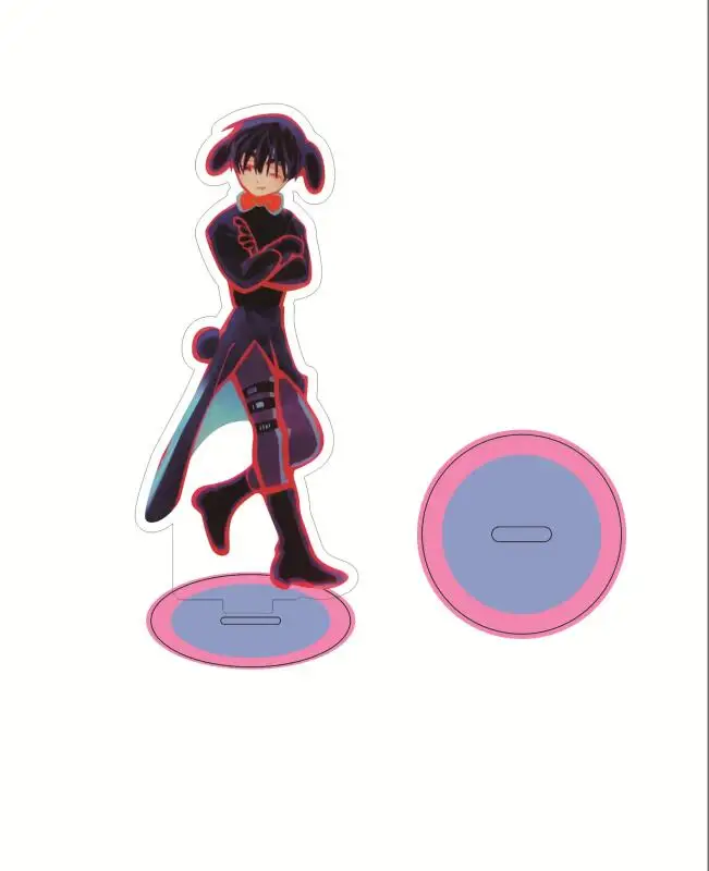 شخصيات المرحلة الغريبة لوحات الاكريليك الواقف زخرفة سطح المكتب أنيمي عمل الشكل الملحقات جمع الاطفال الشكل اللعب هدية #4