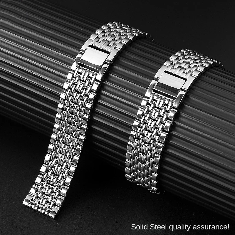 สำหรับ movanto Museum สายนาฬิกาสแตนเลสสตีล0607473สีเงินคลาสสิก, สายนาฬิกาสายข้อมือโลหะสายนาฬิกาข้อมือ21มม. สำหรับผู้ชาย