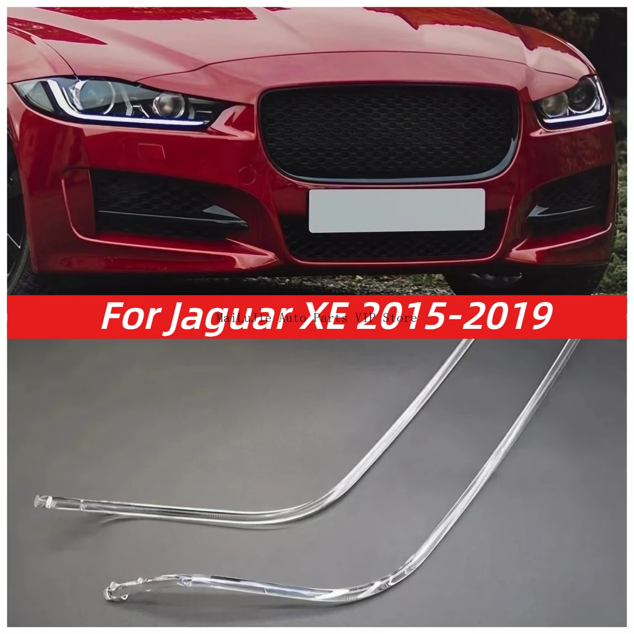 

Дневные ходовые огни (ДХО) для Jaguar XE 2015-2019, трубка-гидропаттерн, новые, для фар, «ангельские глазки», световодные полосы