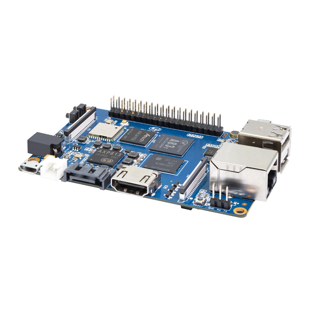 Banana Pi BPI-M3 مع حافظة طاقة Allwinner A83T ثماني النواة Cortex-A7 2GB LPDDR3 8GB eMMC مع WiFi BT يدعم بطاقة SD SATA 2.0 #6