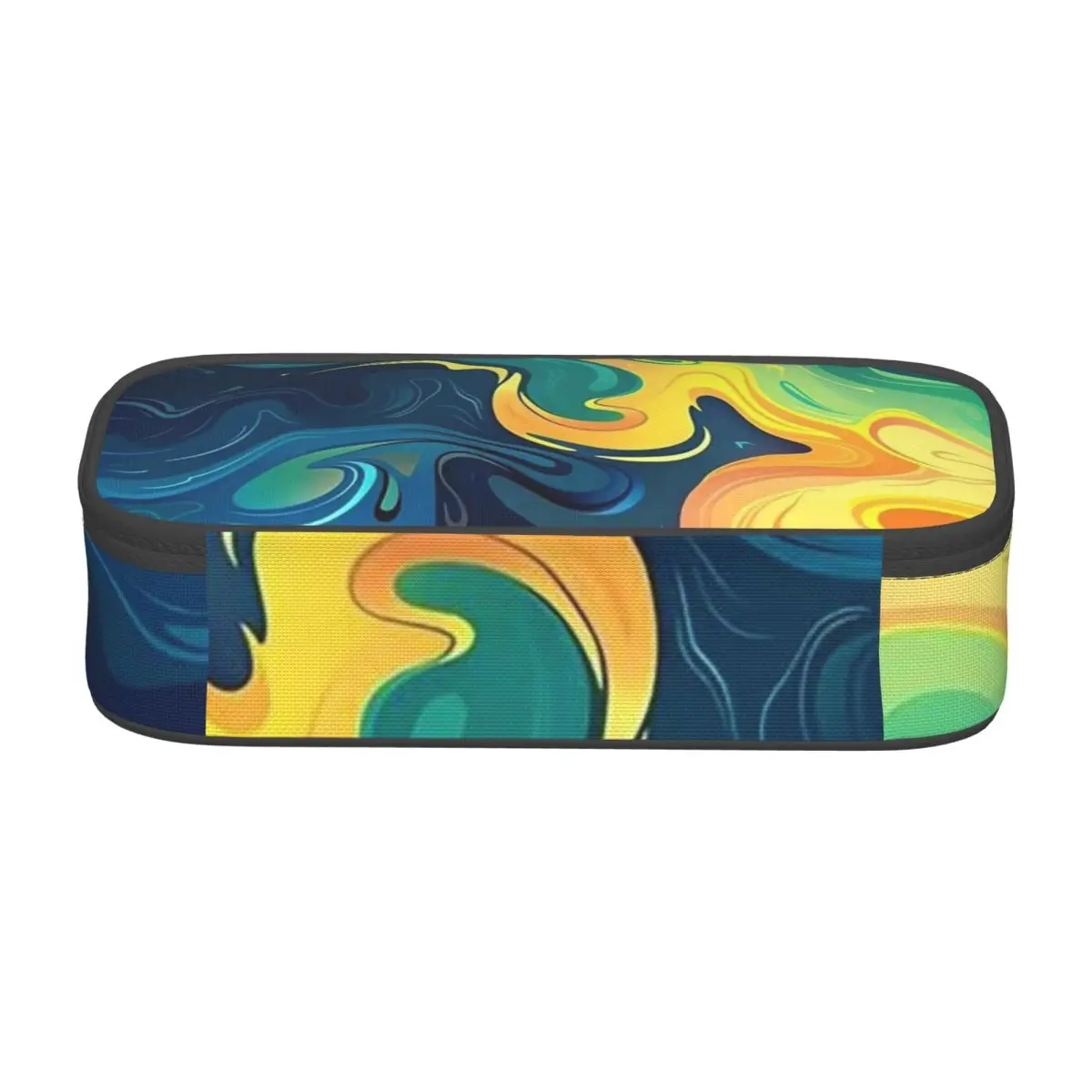 Vibrant Colorful Pattern Pencil Cases for Students Pen Box Pencil Bag Big Capacity Pencil Pouch Pen Holder