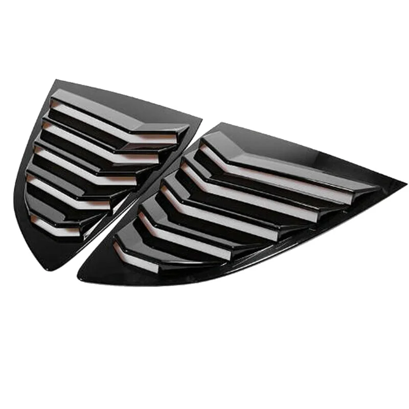 

AV32-Rear Side Glass Blinds Decorative Stickers Car Rear Triangle Window Decorative Stickers For Honda Honda CR-V CRV 2017-2020