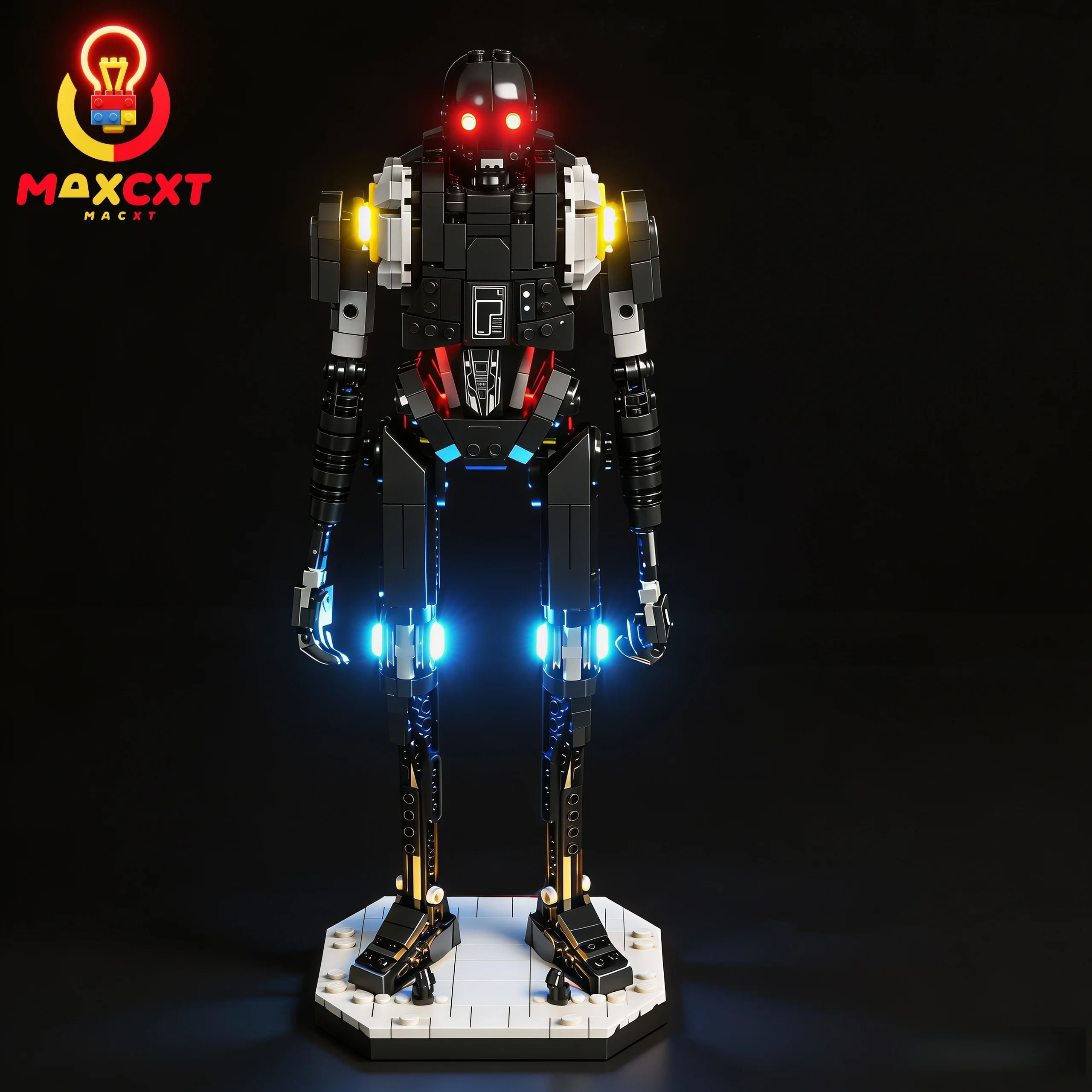 

MAXCXT LED Light For LEGO 75434 K-2SO Security Droid Star Wars Style DIY Decorative Lamp Not Include Building Blocks Set