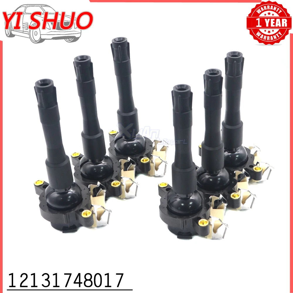 

Car Ignition Coils 12131748017 For BMW 323CI IS CI 325I XI 328CI 330CI 525I 528I 530I 540I 740I 750IL 840CI 850CI M3 M5 X5 Z3 Z8