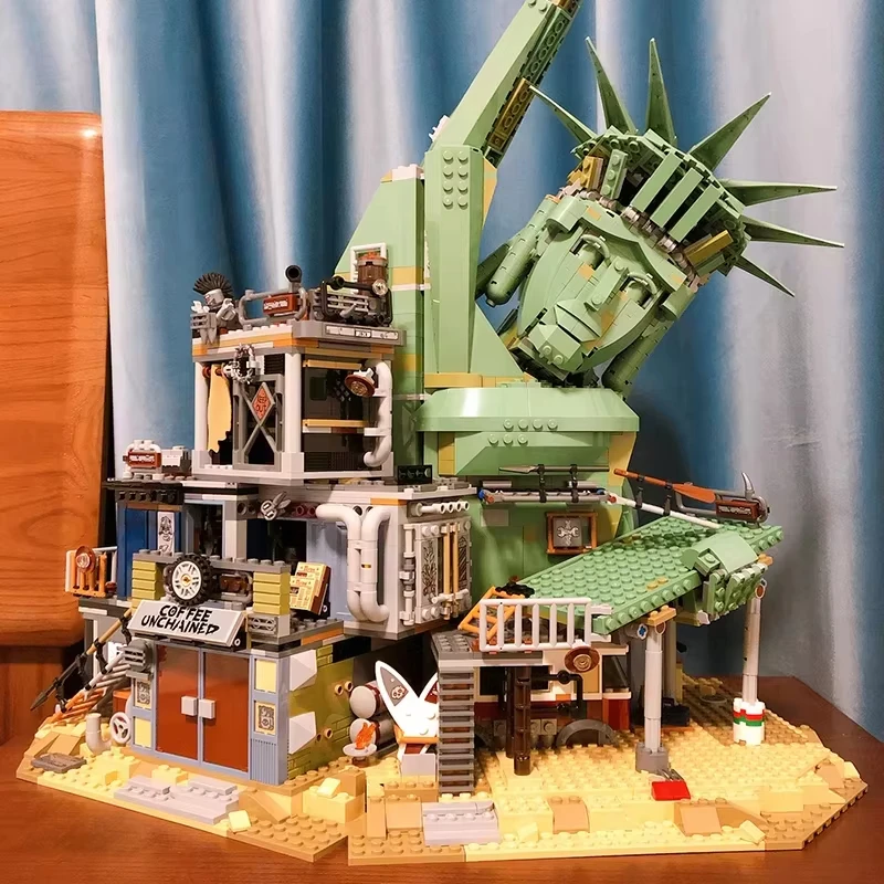 Image of 2026 Chinesisches Baukasten-Set „Großes Film-Schloss des Weltuntergangs“ – Schloss-Göttin, kompatibel mit Modell-DIY-Bausteinen, Spielzeug-Geschenk