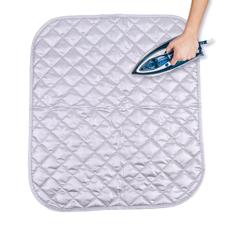 Table Top Ironing Mat Laundry Pad Portable Travel Clothes Protector Board Press Heat Blanket Iron Board Alternative Cover