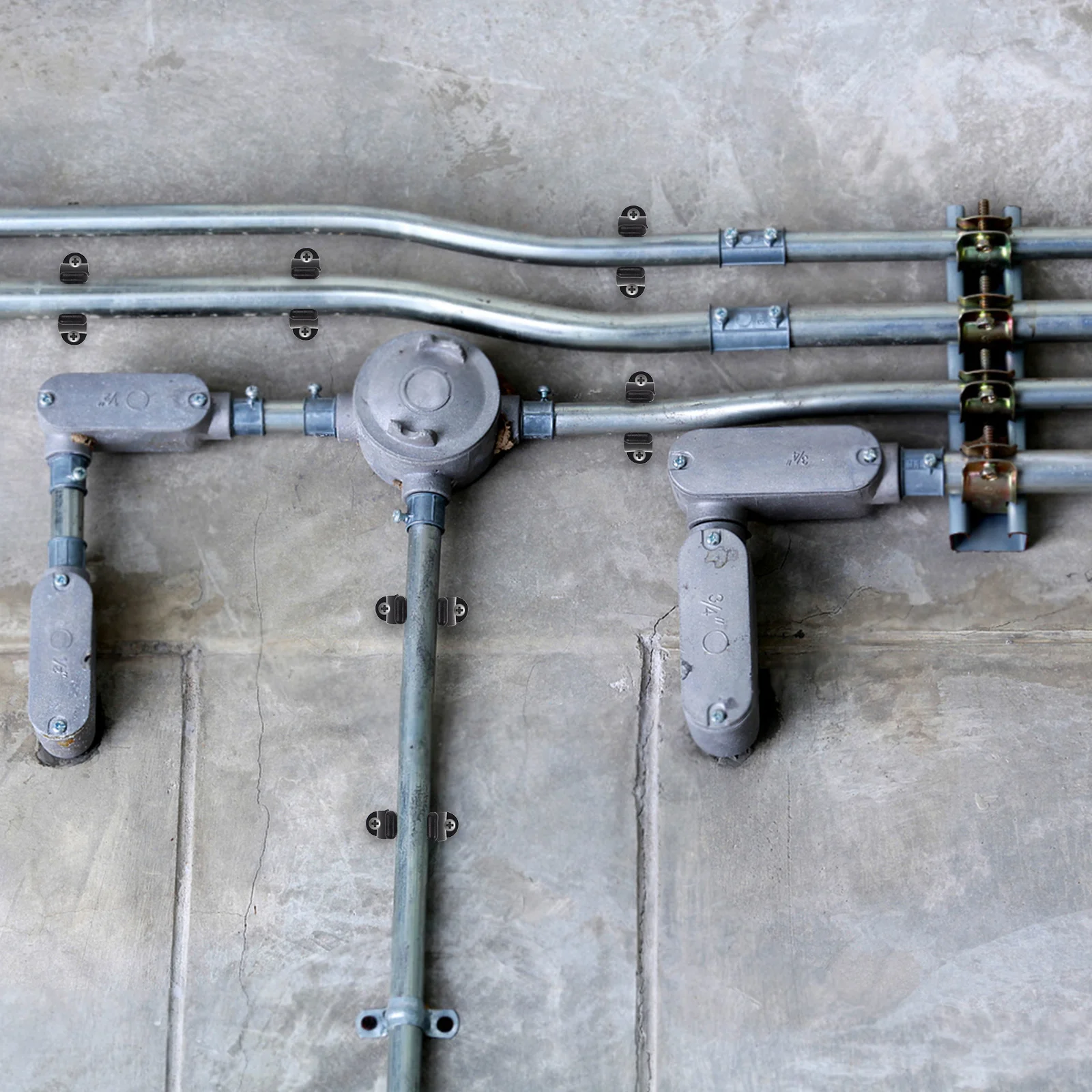 

2 шт. зажим для трубки лодки, нейлоновый крепеж для морской трубы для палубы, весла, аксессуары для яхт, держатель, прочный многоразовый фиксатор