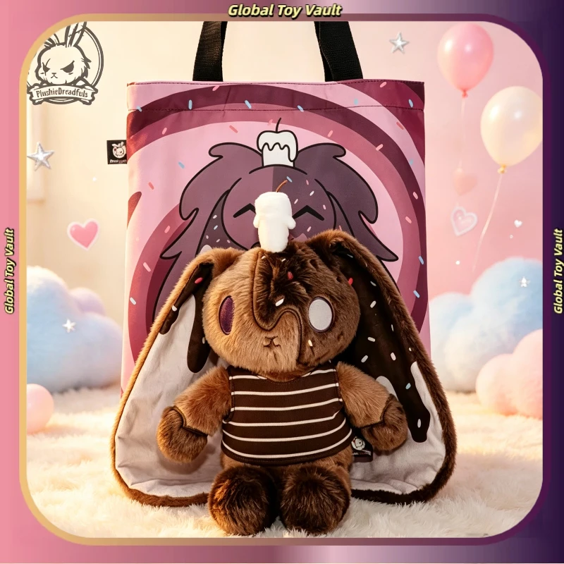 Plushie Dreadfuls Cute Plushie Rabbit Cake Themed Soft Stuffed Popular Toy Doll Pastel Color Long Ear Home Decor Birthday Gift