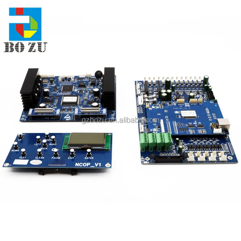 Комплект печатающей головки Nocai NC TX800 для двойной печатающей головки TX800 DX10 6090, планшетный УФ-принтер, основная плата, основная плата
