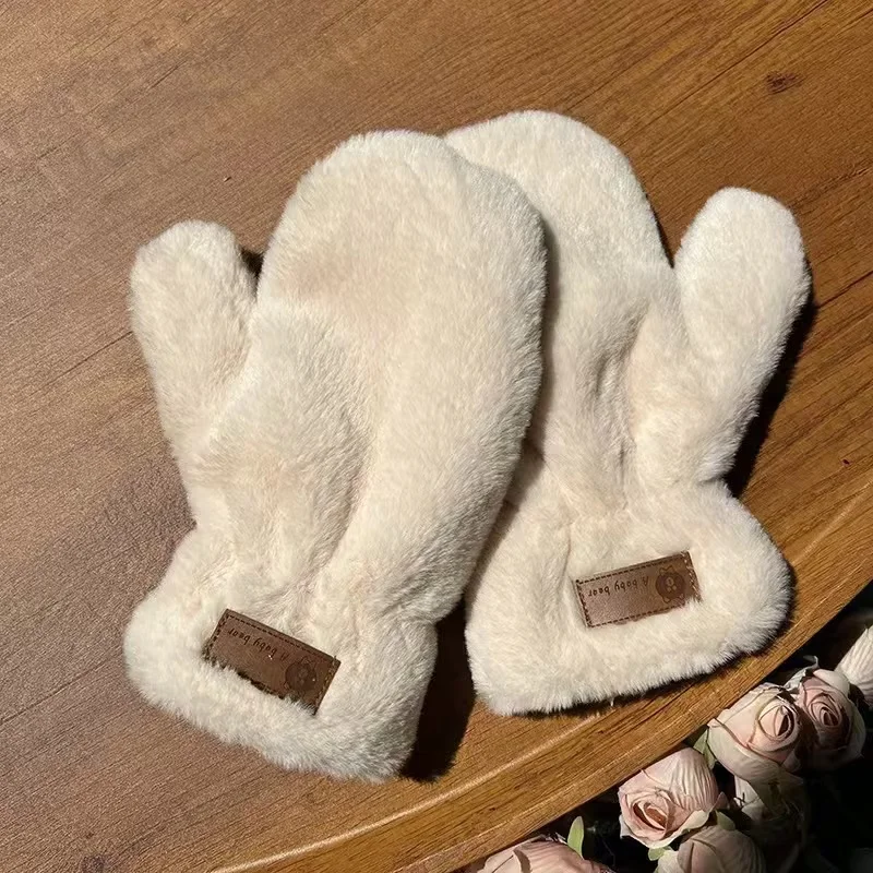Extreme Wärme! Thermo-Fleece-gefütterte Handschuhe für Damen und Herren |   Winterfest mit weichen Plüsch- und elastischen Bündchen für Komfort
