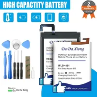 HE305 IFLD-401 HE324 UP140008 Battery for Infocus V5 M808 M560 HE324 Sharp Aquos B10 M2 Free Double-Sided Tape Sticker