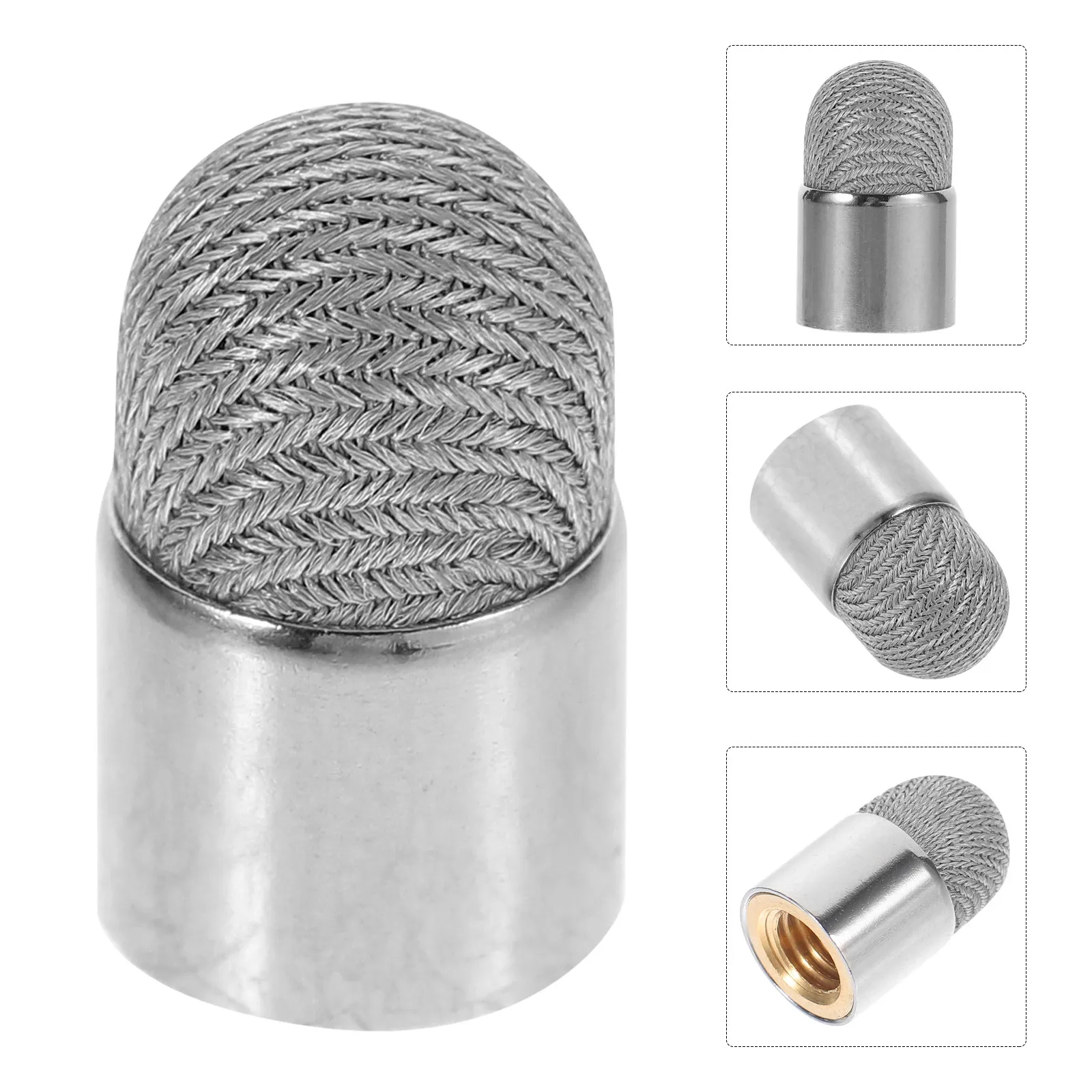 5Pcs Touch Screen Pen Tips Replacement Capacitive Stylus Tips Mesh Fiber Conductive 7Mm Threaded for Architecture Engineering