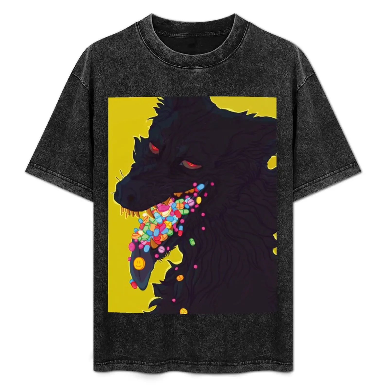 

Chemical happiness – by purkissaART T-Shirt Large Size Loose Casual Tee
