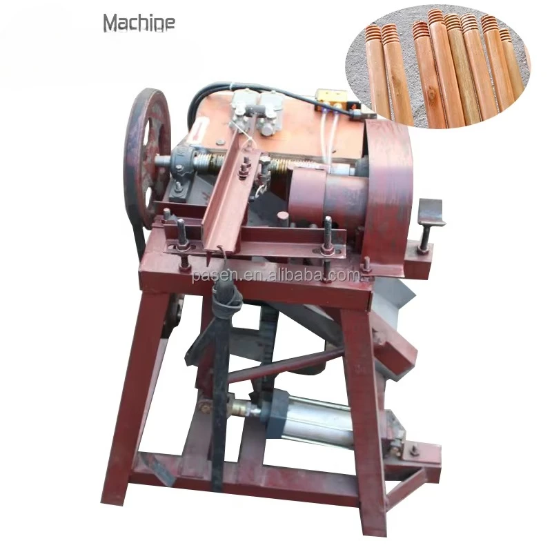 Widely Used Wooden Rod Threading Machine / Manual Wood Handle Screw Making Machine