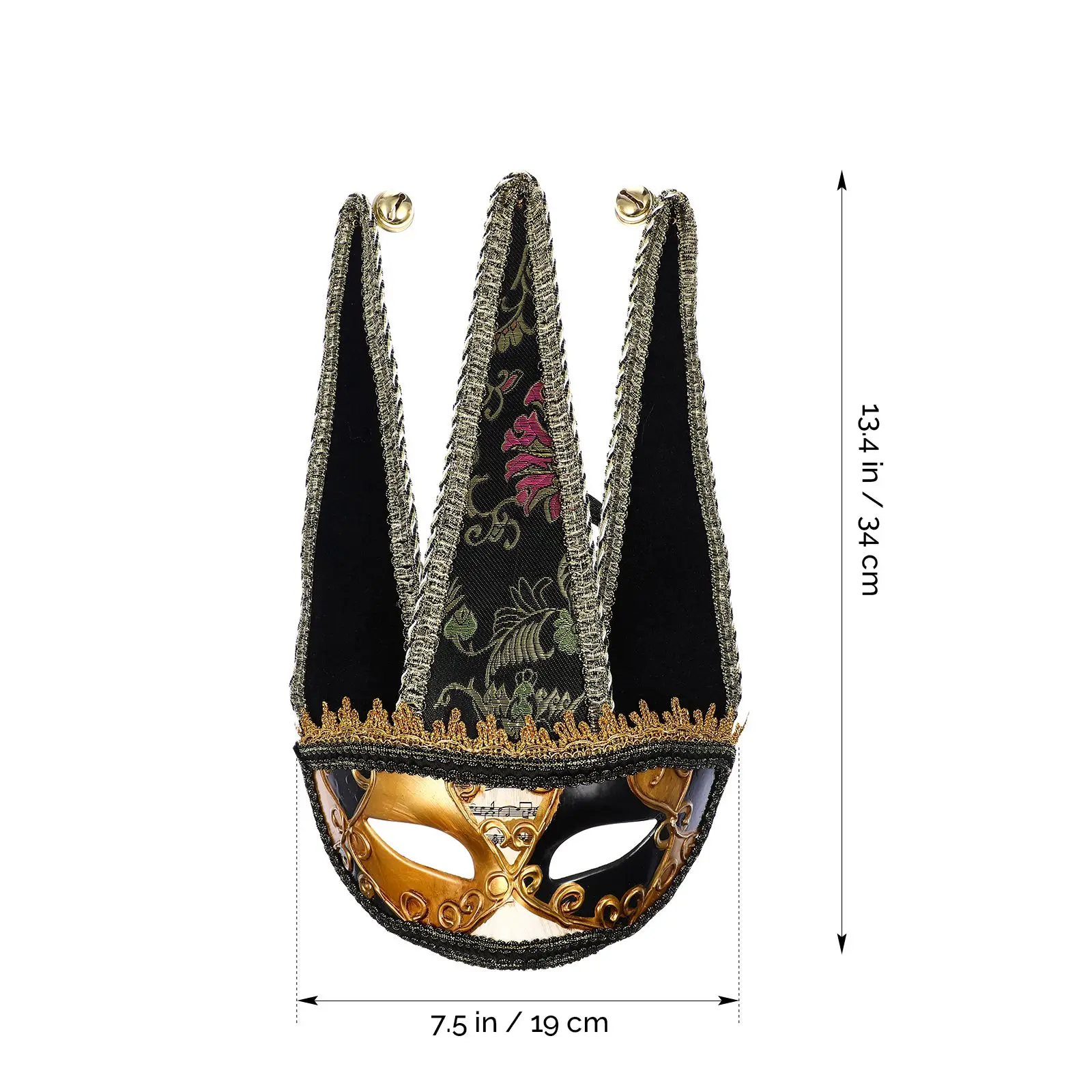 Venetian Style Mask Masquerade Party Mask Halloween Carnival Mask Fancy Dress Ball Dress Up Mask for Adults Carnival Masquerade