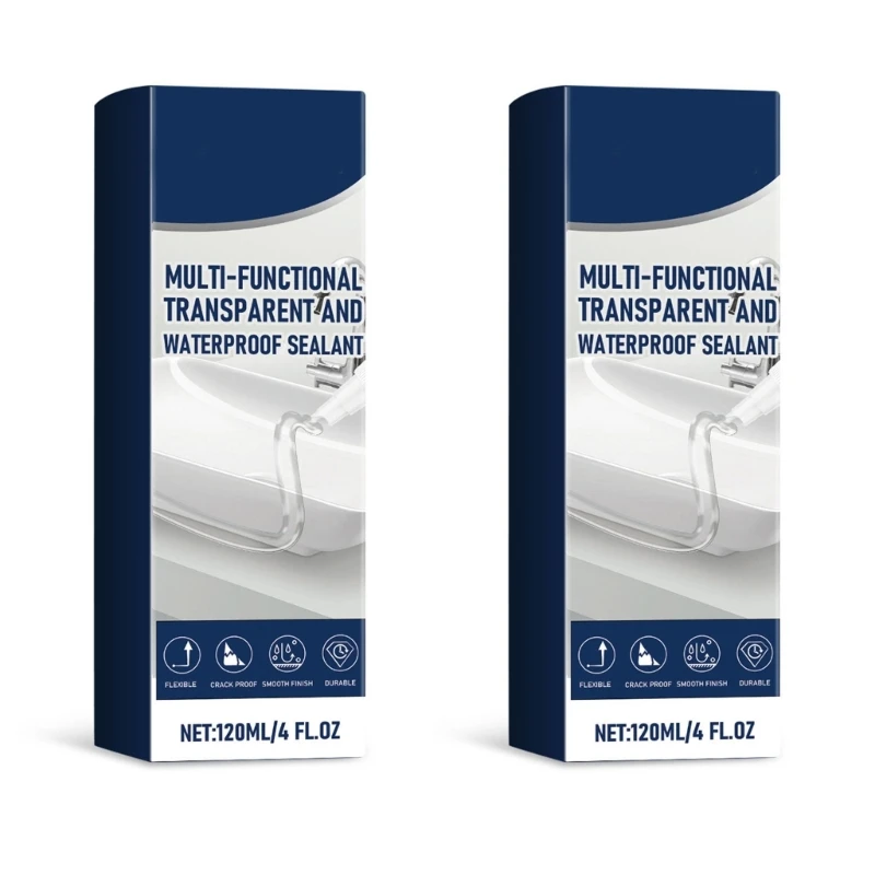 120ml 방수 실란트 타일 그라우트 수리 실란트 다기능 투명 실란트