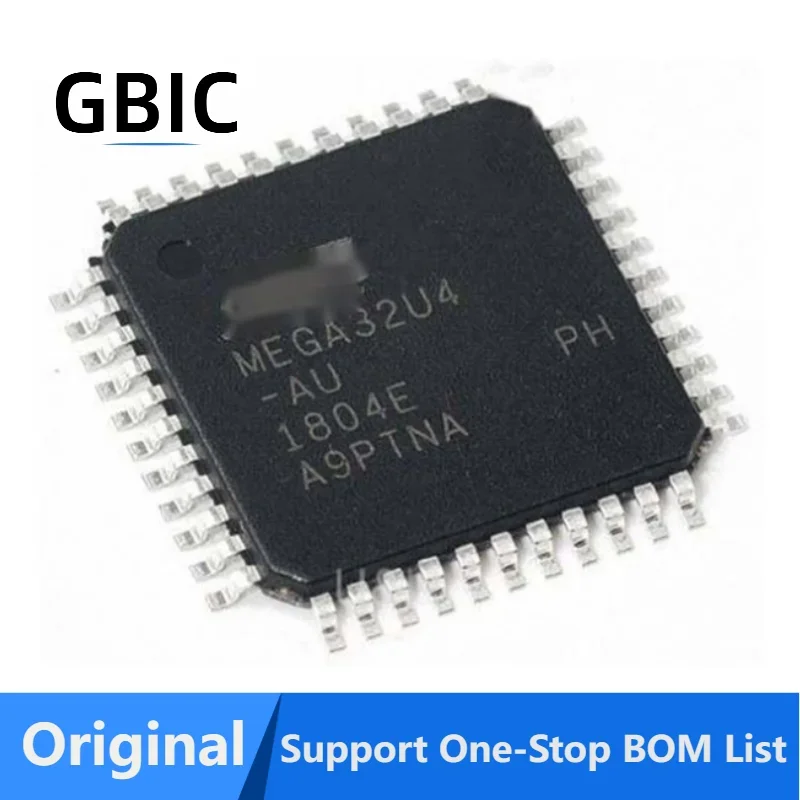 

5-10 шт. ATMEGA32U4-AU MEGA32U4AU QFP44 ATMEGA4809-AFR MEGA4809-AFR TQFP48 ATMEGA168PB-MU M168PBU QFN32 IC