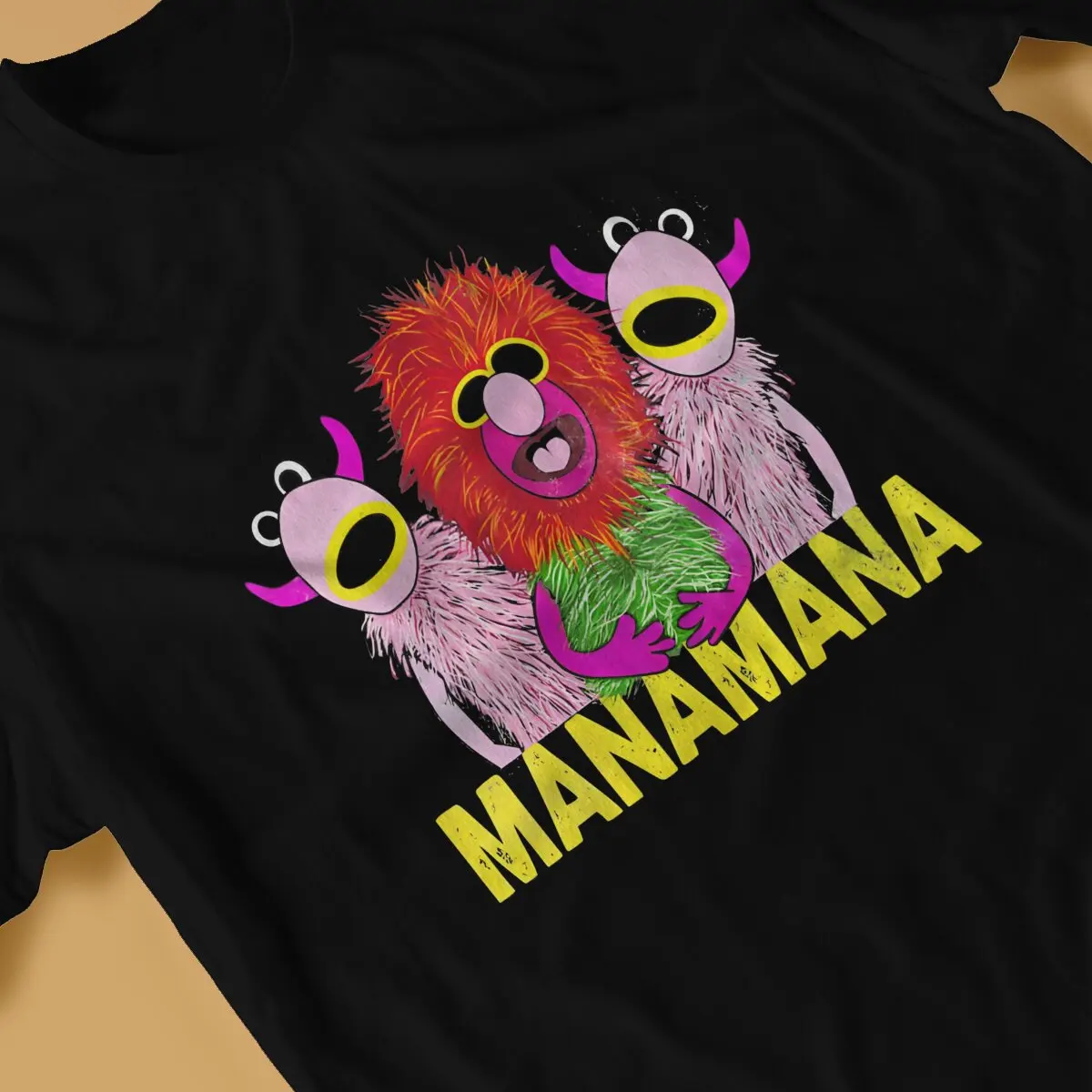 Mahna The Muppet Show T Shirt Graphic O-Neck TShirt Polyester Clothes